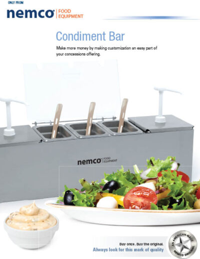 Nemco Condiment Bar