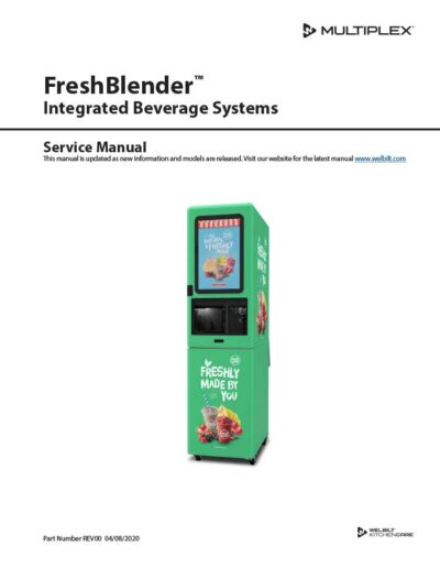 FreshBlender Service Manual